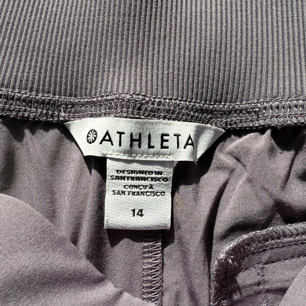 Athleta Charcoal Gray Leggings